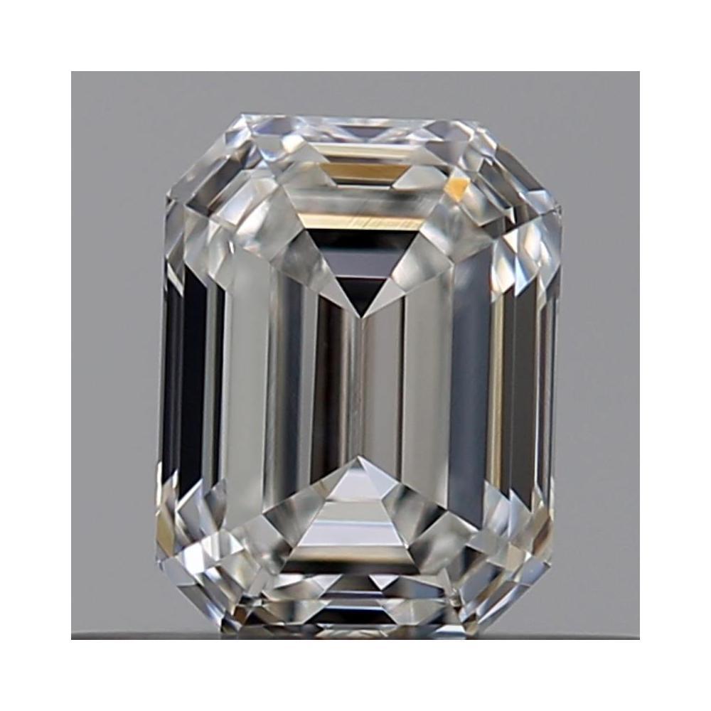 0.38 Carat Emerald Loose Diamond, G, VVS1, Ideal, GIA Certified