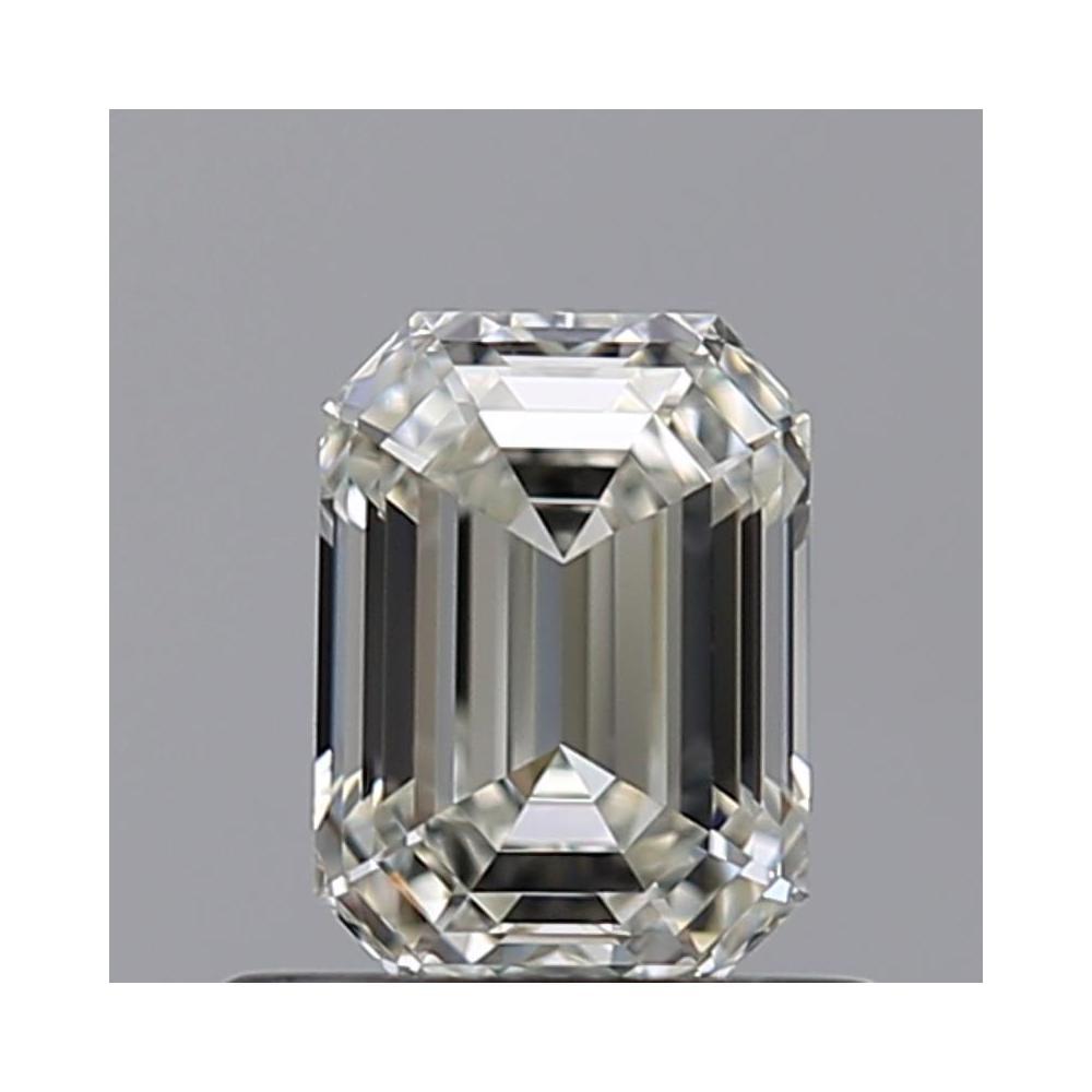 0.60 Carat Emerald Loose Diamond, J, VVS1, Super Ideal, GIA Certified | Thumbnail