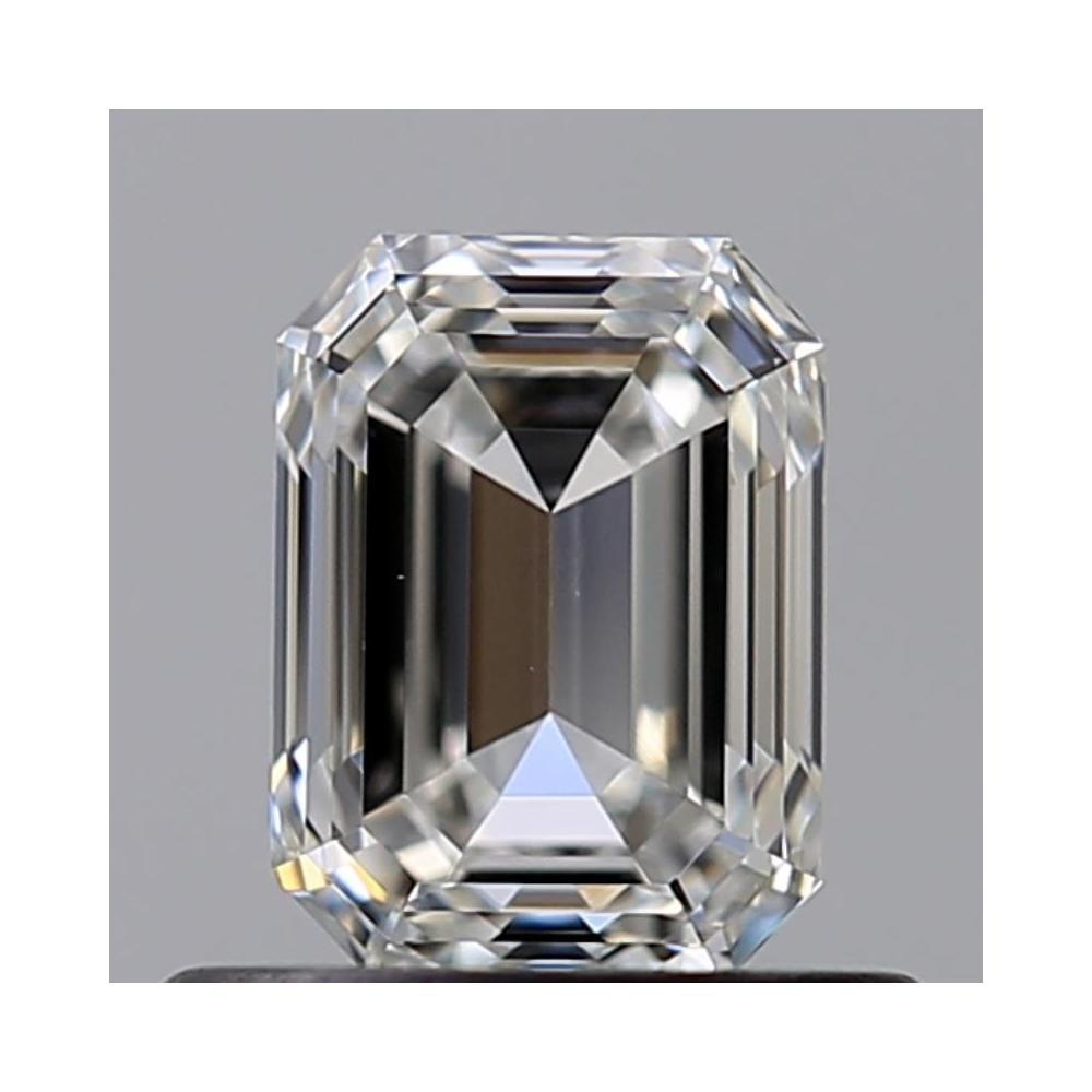 0.60 Carat Emerald Loose Diamond, G, VVS2, Ideal, GIA Certified