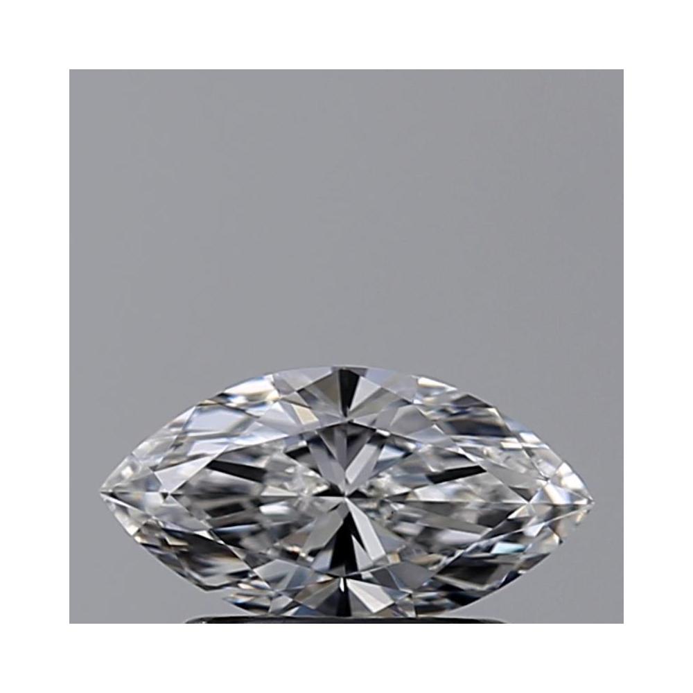 0.60 Carat Marquise Loose Diamond, D, VS1, Ideal, GIA Certified