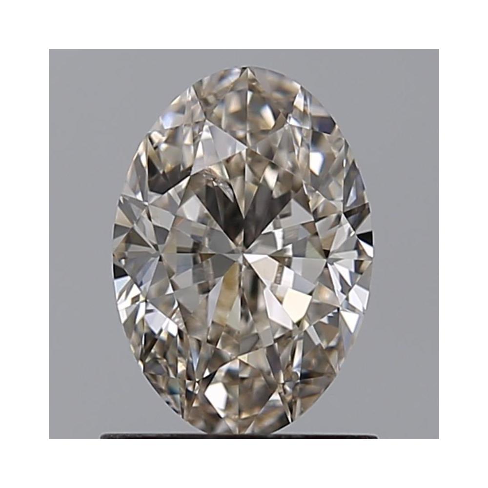 1.00 Carat Oval Loose Diamond, L, SI2, Super Ideal, GIA Certified