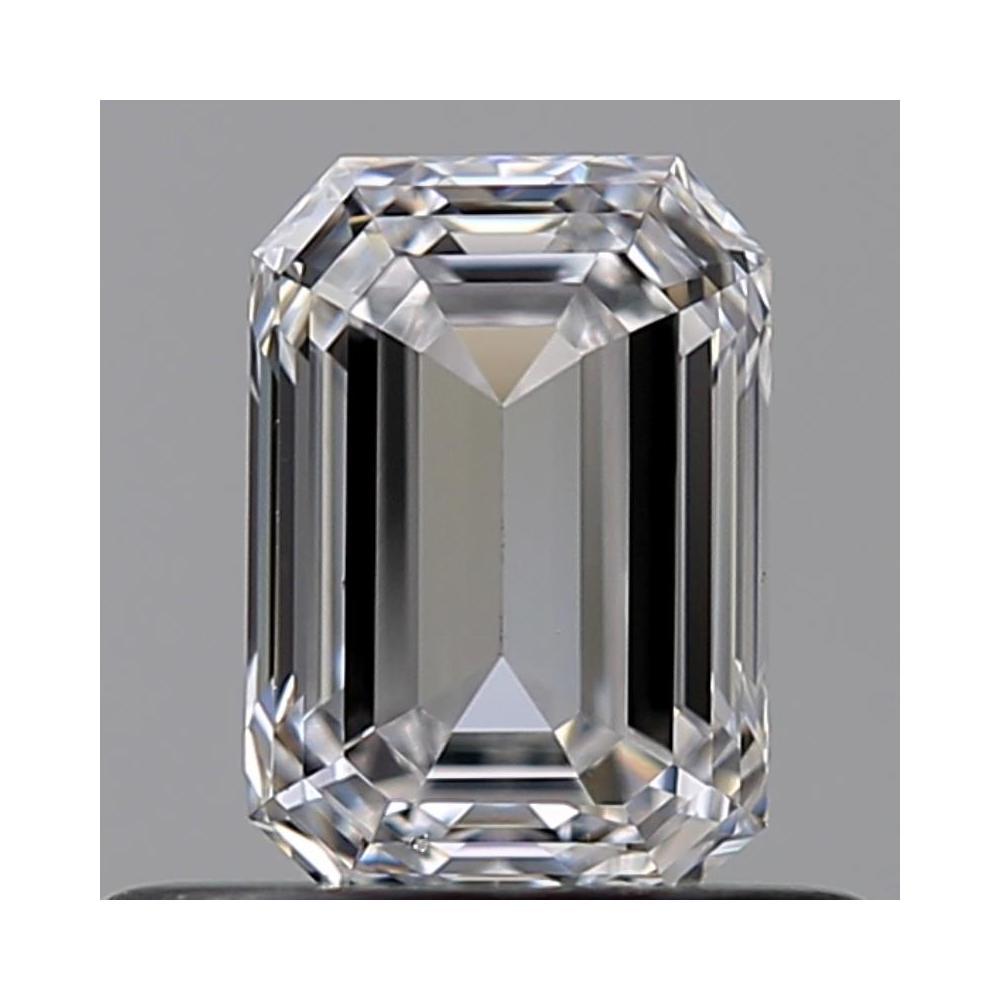 0.51 Carat Emerald Loose Diamond, D, SI1, Super Ideal, GIA Certified