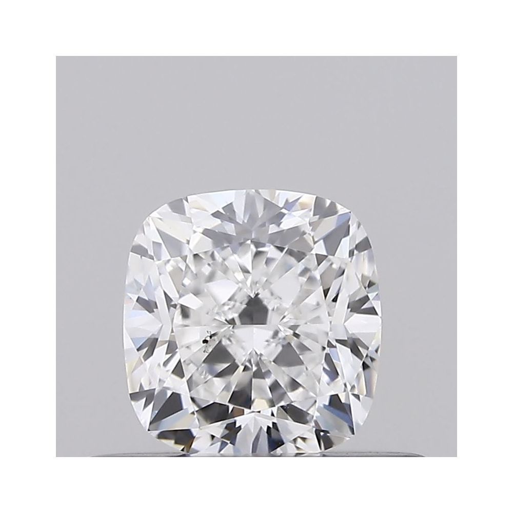 0.51 Carat Cushion Loose Diamond, E, VS2, Ideal, GIA Certified