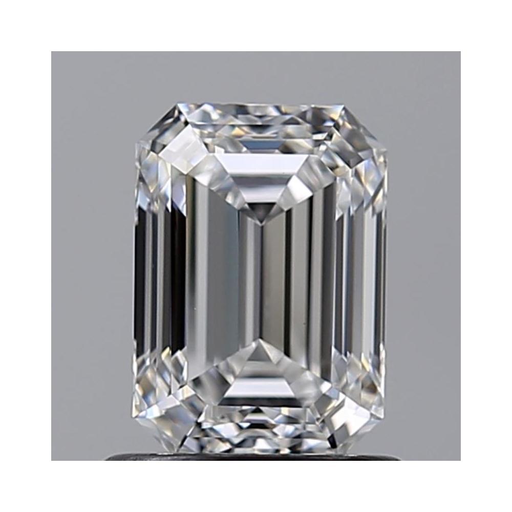 1.00 Carat Emerald Loose Diamond, D, VS1, Ideal, GIA Certified