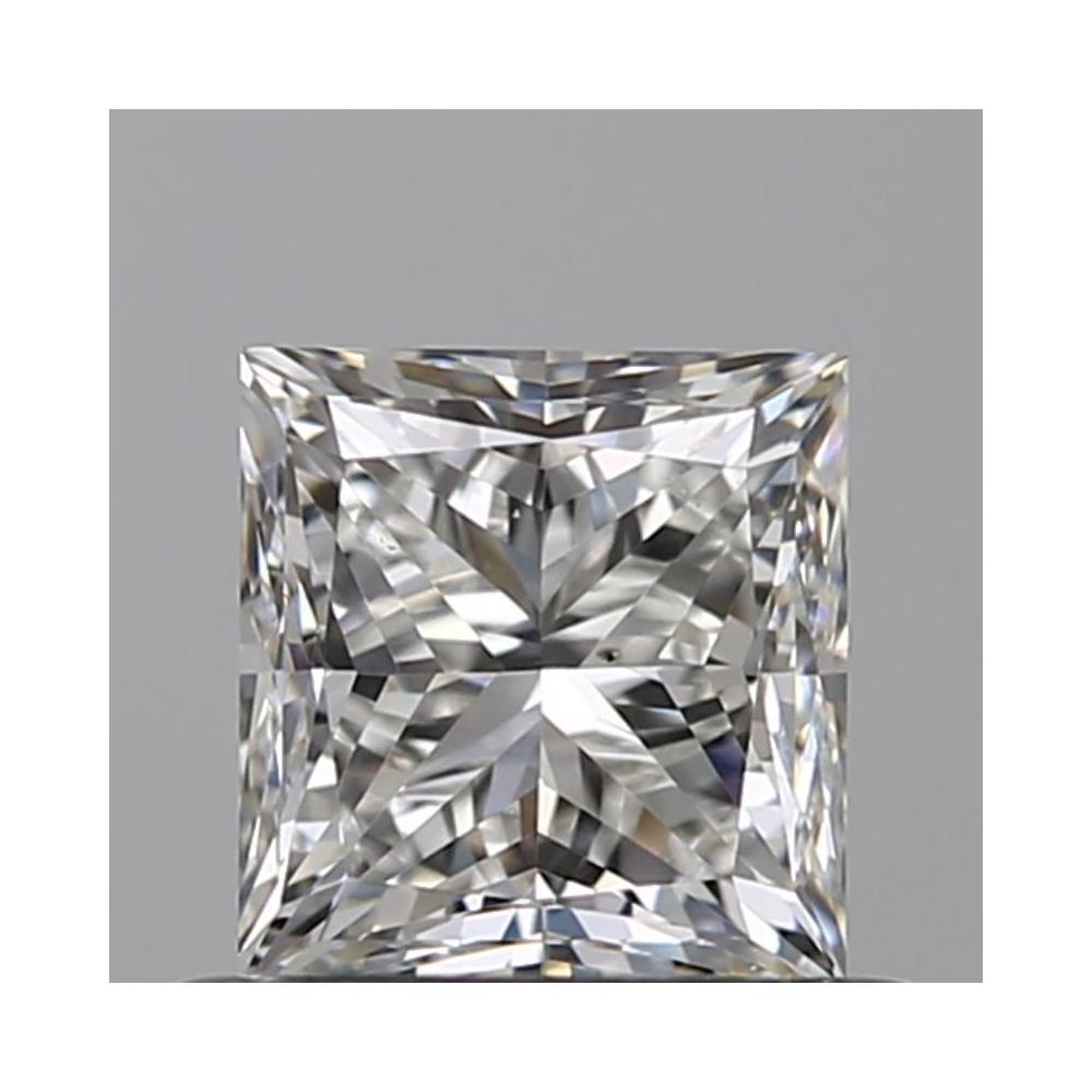 0.60 Carat Princess Loose Diamond, G, VS2, Very Good, GIA Certified | Thumbnail
