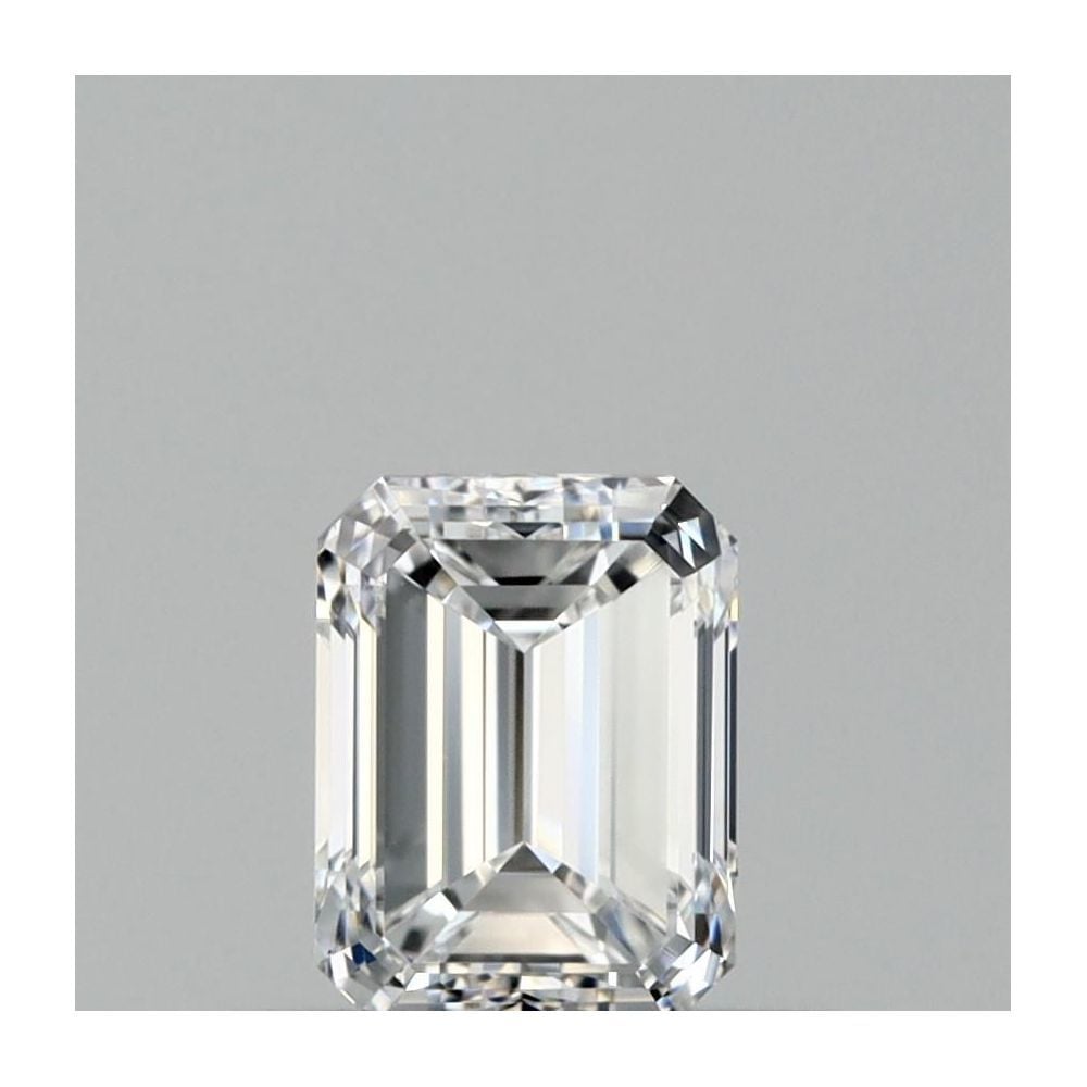0.40 Carat Emerald Loose Diamond, E, VVS2, Excellent, GIA Certified | Thumbnail