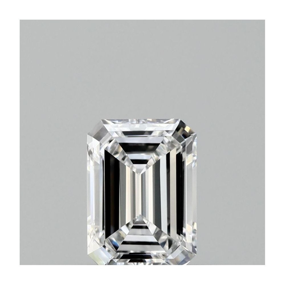 0.33 Carat Emerald Loose Diamond, D, VVS1, Ideal, GIA Certified | Thumbnail