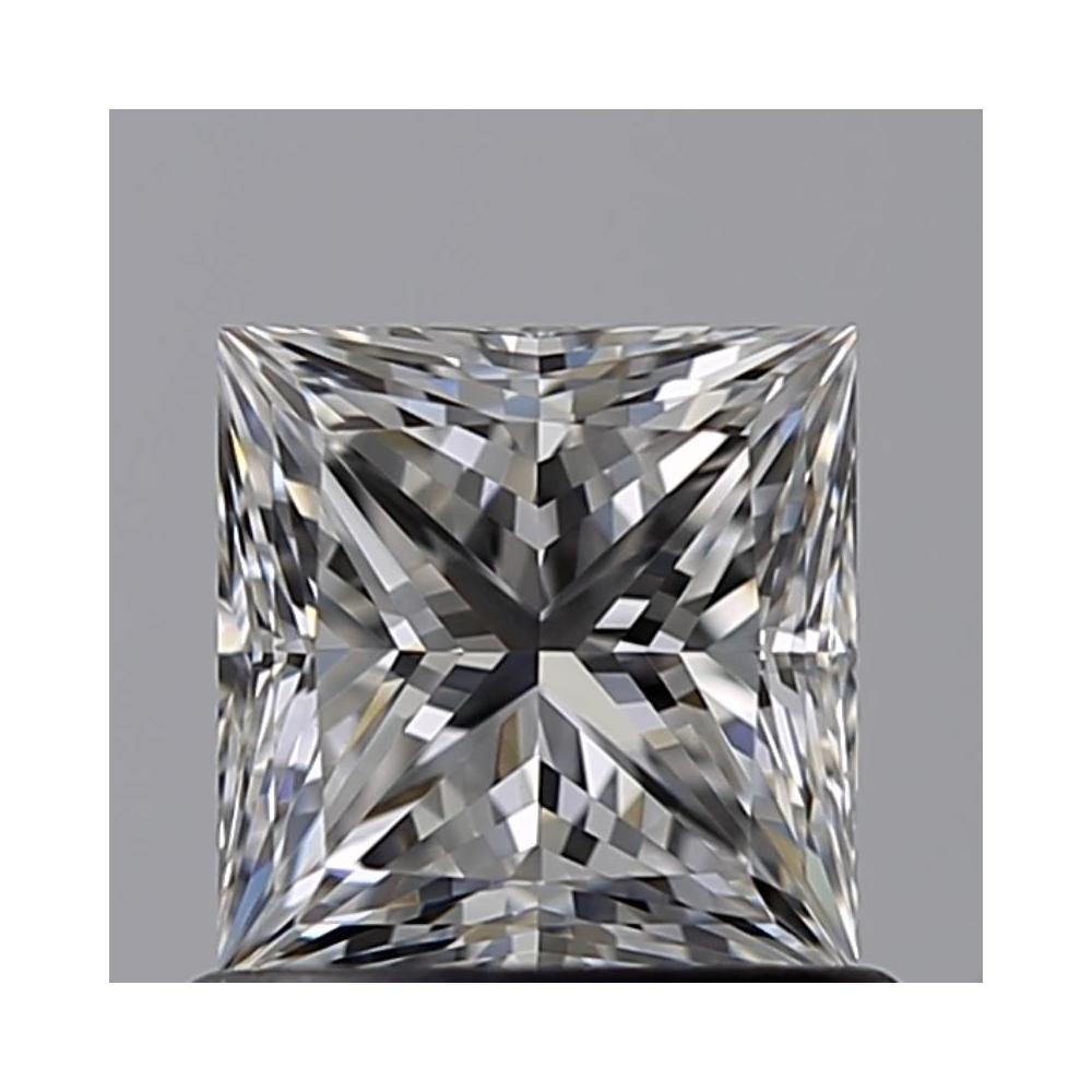 0.80 Carat Princess Loose Diamond, F, VVS2, Ideal, GIA Certified | Thumbnail