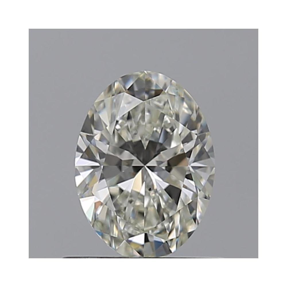 0.71 Carat Oval Loose Diamond, J, VS1, Ideal, GIA Certified