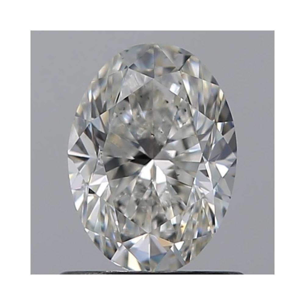 0.80 Carat Oval Loose Diamond, H, SI1, Excellent, GIA Certified | Thumbnail