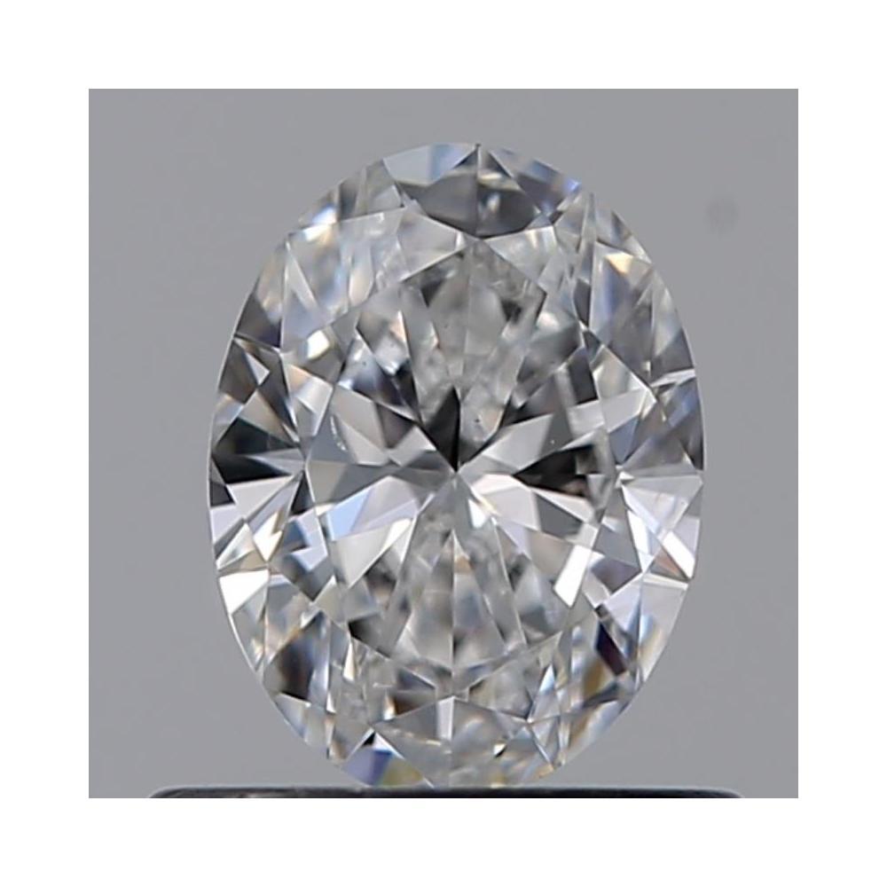 0.50 Carat Oval Loose Diamond, E, SI1, Ideal, GIA Certified