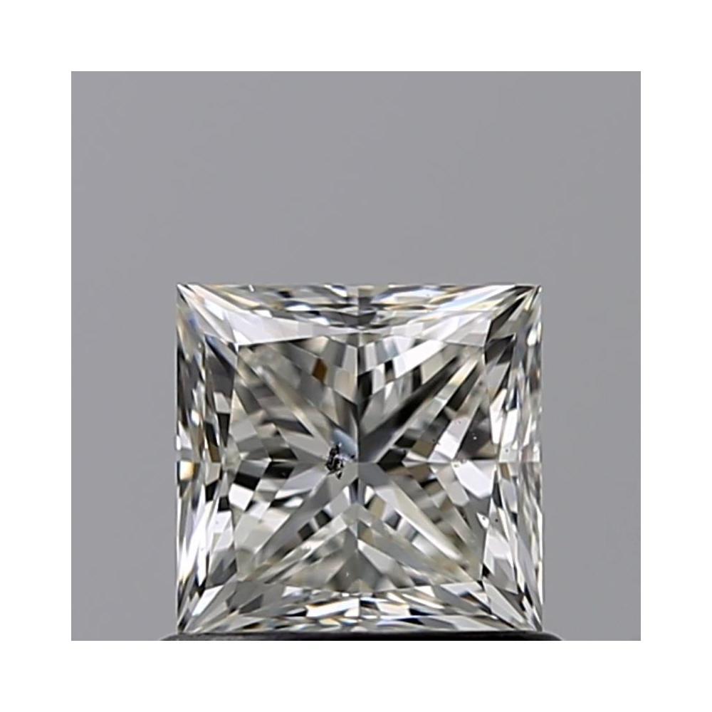 0.80 Carat Princess Loose Diamond, J, SI1, Very Good, GIA Certified