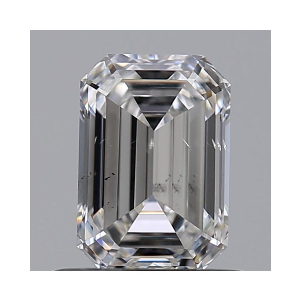 0.73 Carat Emerald Loose Diamond, E, SI1, Super Ideal, GIA Certified