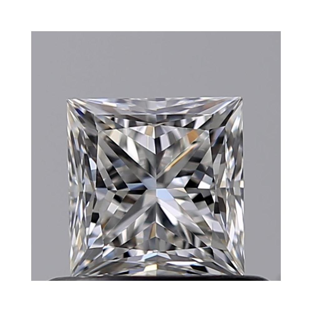 0.60 Carat Princess Loose Diamond, F, VVS2, Excellent, GIA Certified