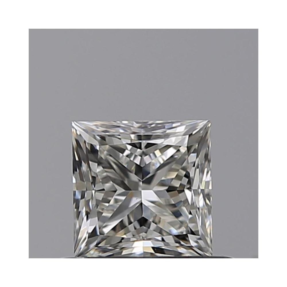 0.50 Carat Princess Loose Diamond, I, VVS2, Ideal, GIA Certified | Thumbnail