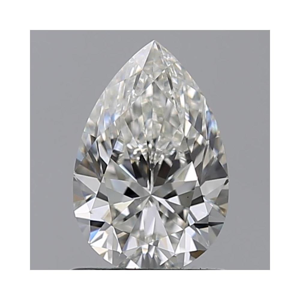 0.90 Carat Pear Loose Diamond, H, VVS1, Ideal, GIA Certified