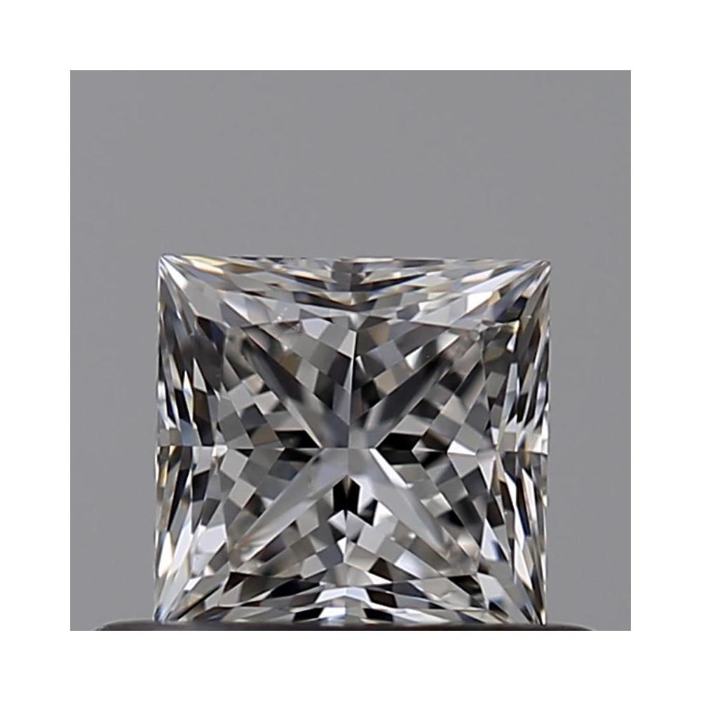 0.50 Carat Princess Loose Diamond, G, SI1, Ideal, GIA Certified | Thumbnail