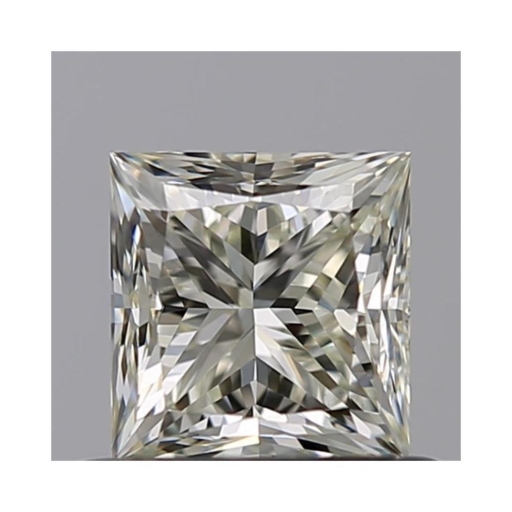 0.60 Carat Princess Loose Diamond, L, VVS2, Excellent, GIA Certified