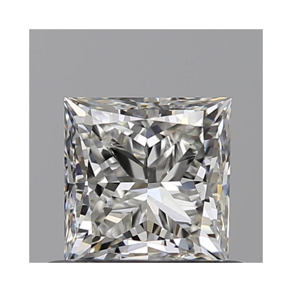 0.61 Carat Princess Loose Diamond, H, VVS1, Ideal, GIA Certified