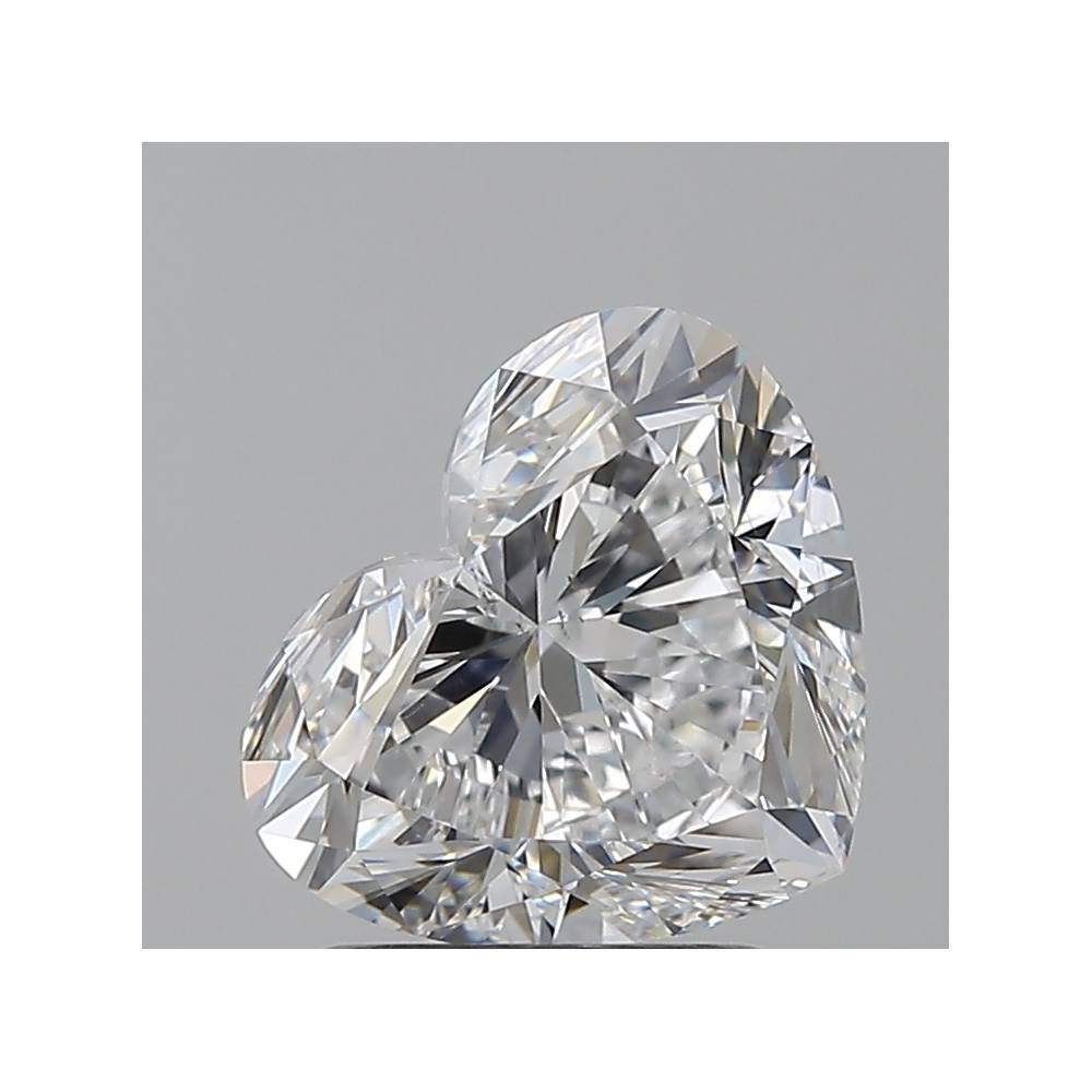 2.01 Carat Heart Loose Diamond, D, VS2, Super Ideal, GIA Certified | Thumbnail