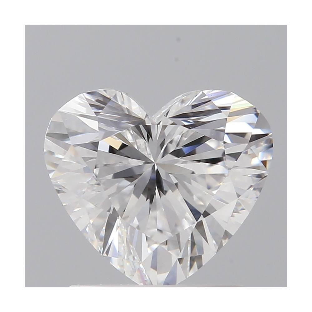 1.00 Carat Heart Loose Diamond, D, VS1, Ideal, GIA Certified | Thumbnail