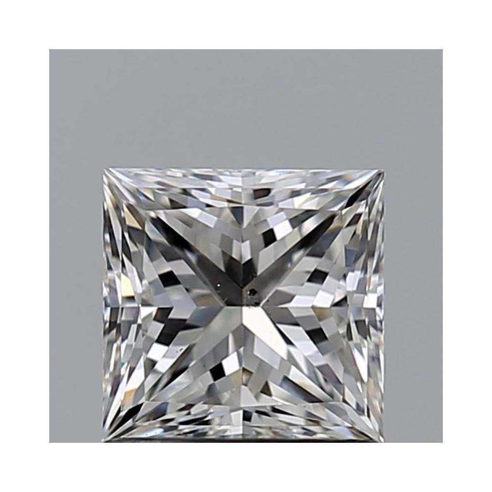 1.00 Carat Princess Loose Diamond, H, SI1, Ideal, GIA Certified | Thumbnail