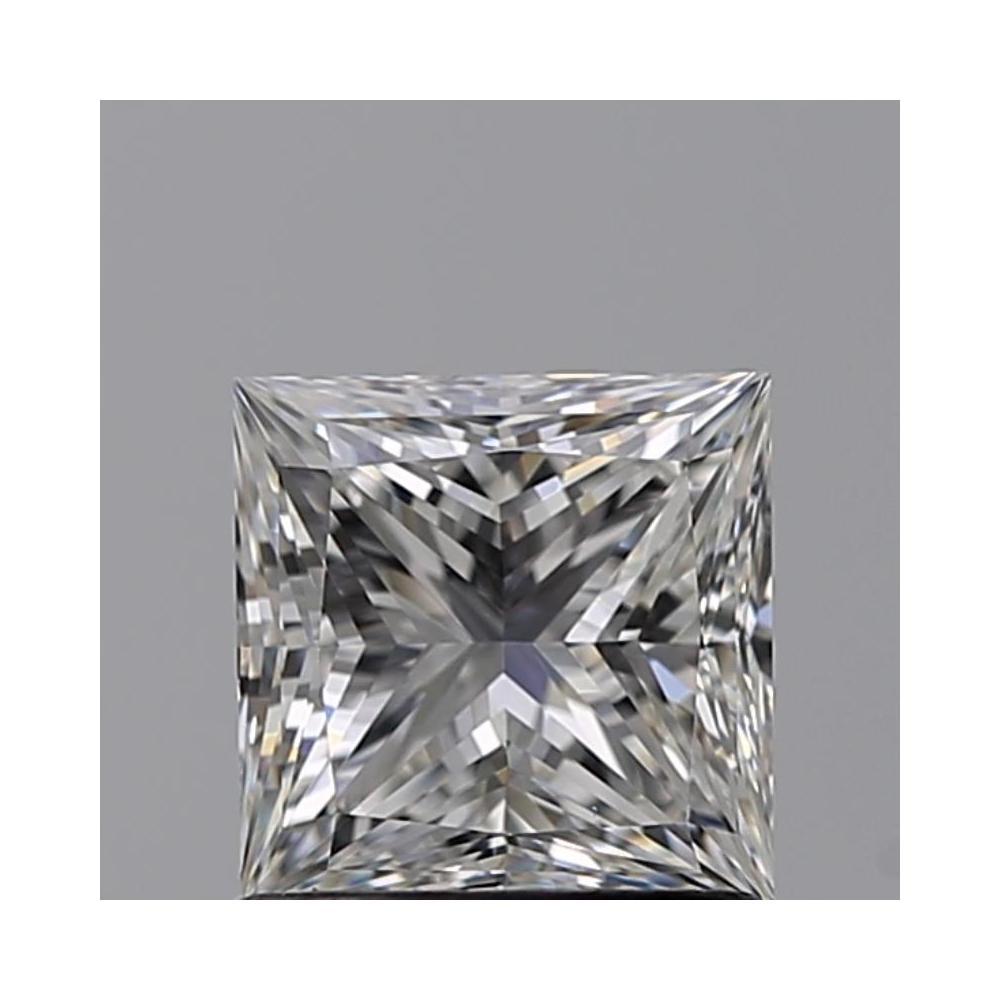 1.00 Carat Princess Loose Diamond, F, VVS2, Ideal, GIA Certified | Thumbnail