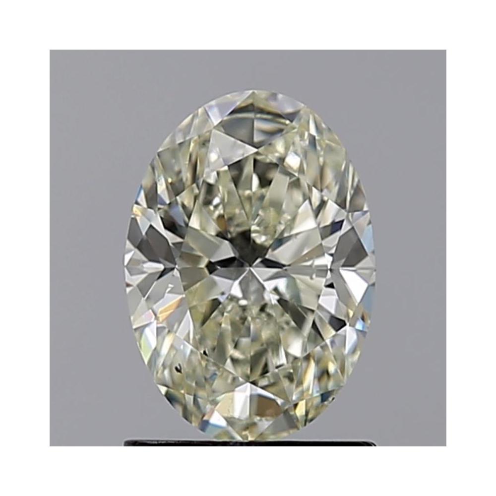 1.20 Carat Oval Loose Diamond, L, SI1, Ideal, GIA Certified | Thumbnail