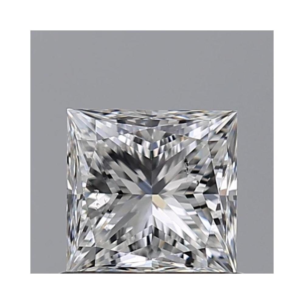 0.80 Carat Princess Loose Diamond, G, SI1, Very Good, GIA Certified