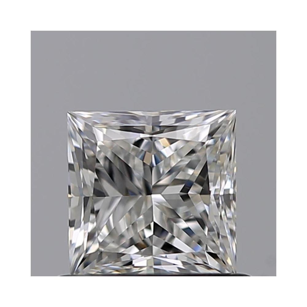 0.70 Carat Princess Loose Diamond, G, VVS2, Ideal, GIA Certified | Thumbnail