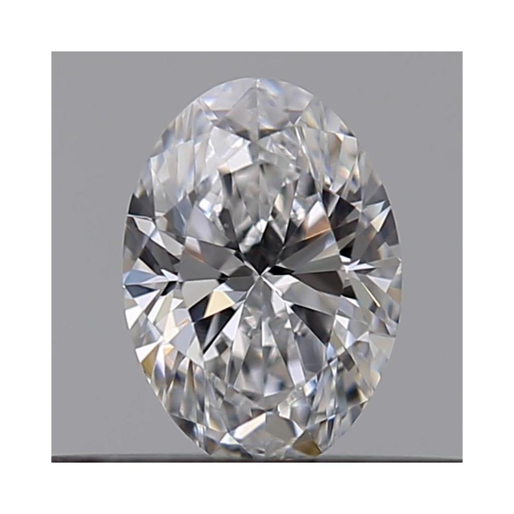 0.32 Carat Oval Loose Diamond, D, VVS1, Ideal, GIA Certified | Thumbnail