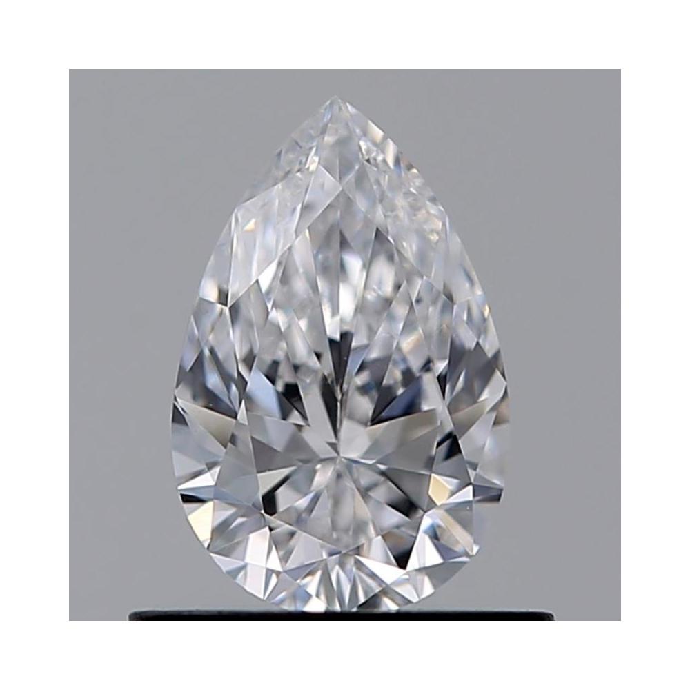 0.61 Carat Pear Loose Diamond, D, VS1, Super Ideal, GIA Certified