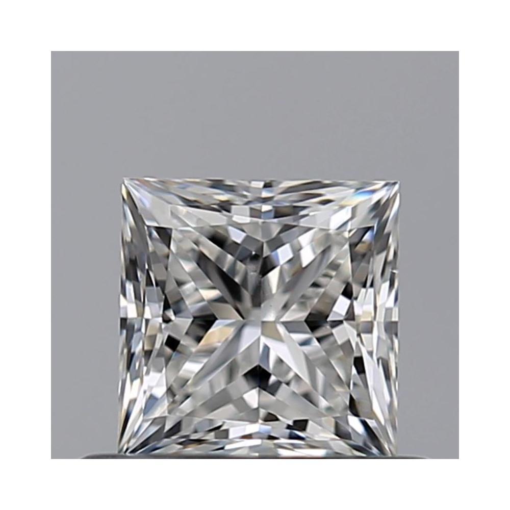 0.50 Carat Princess Loose Diamond, G, VS2, Super Ideal, GIA Certified | Thumbnail