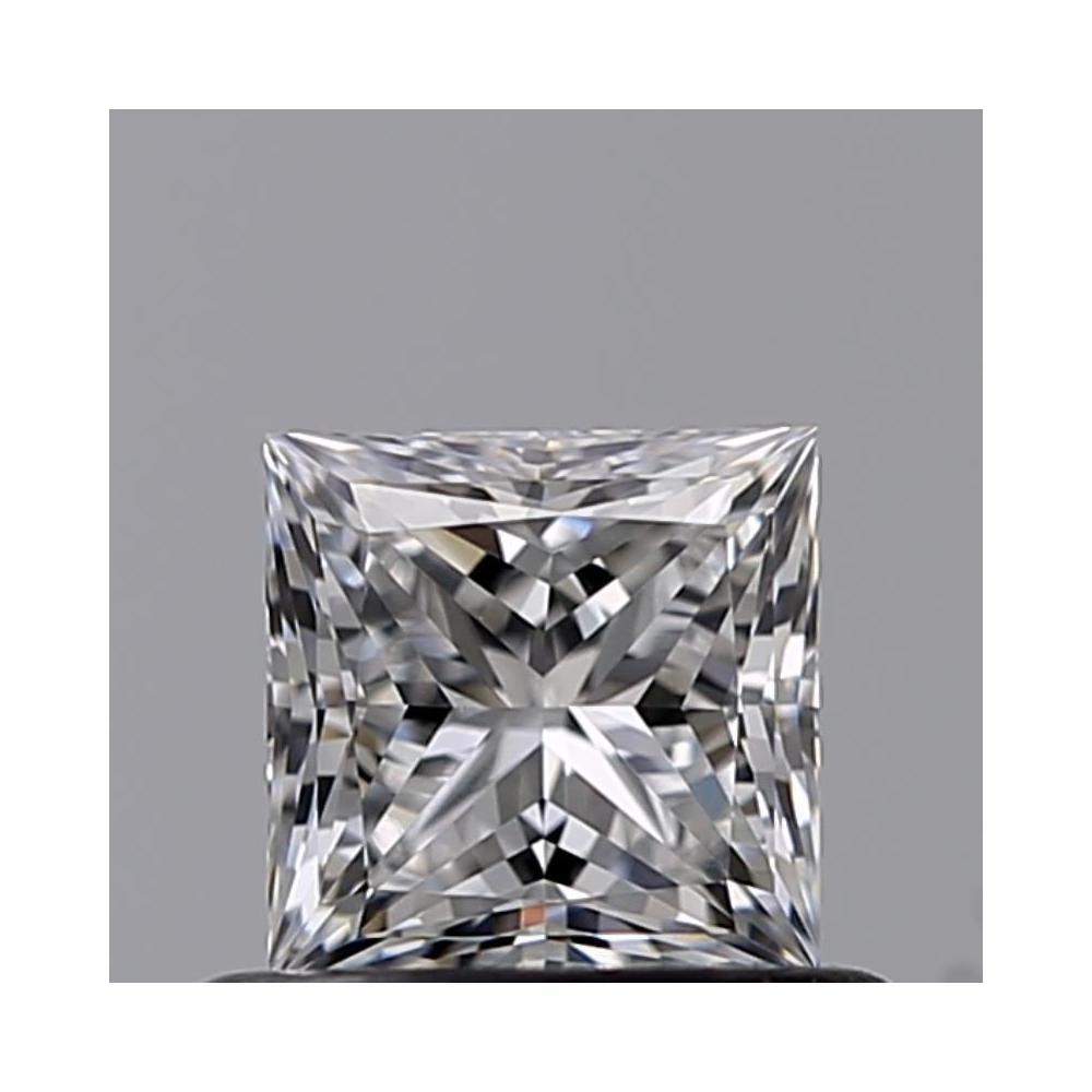 0.53 Carat Princess Loose Diamond, D, VS1, Super Ideal, GIA Certified