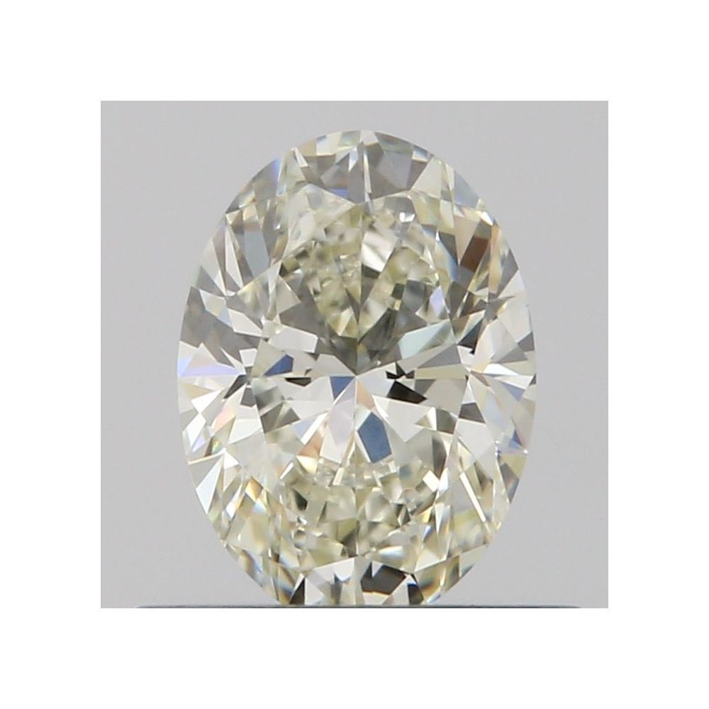 0.51 Carat Oval Loose Diamond, K, IF, Ideal, GIA Certified