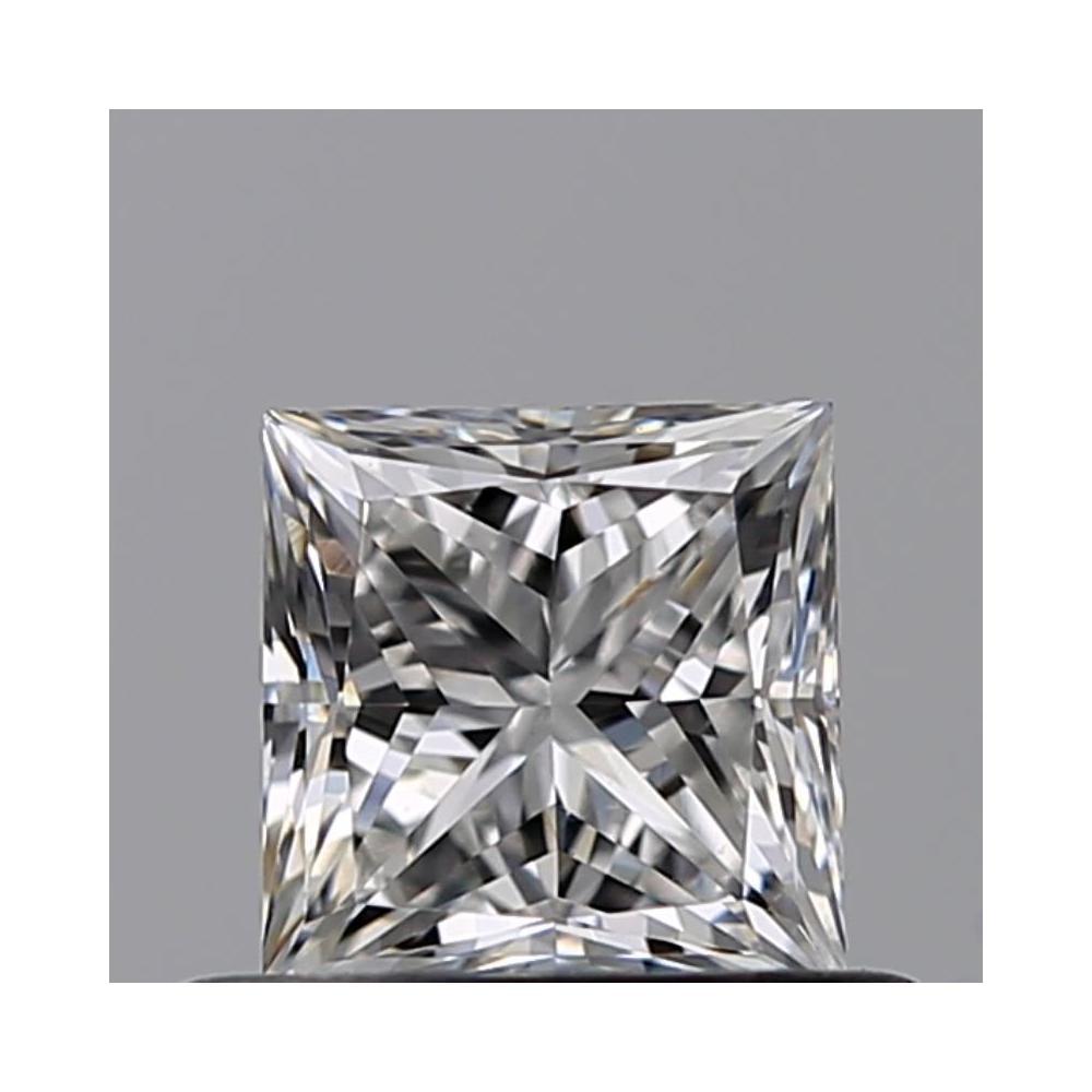 0.53 Carat Princess Loose Diamond, F, VS1, Ideal, GIA Certified