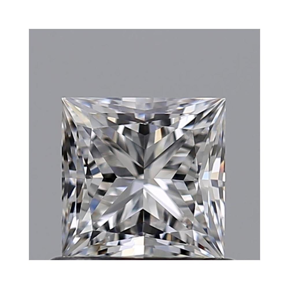 0.71 Carat Princess Loose Diamond, F, VS1, Super Ideal, GIA Certified | Thumbnail