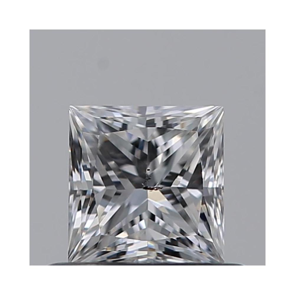 0.50 Carat Princess Loose Diamond, G, SI1, Excellent, GIA Certified | Thumbnail