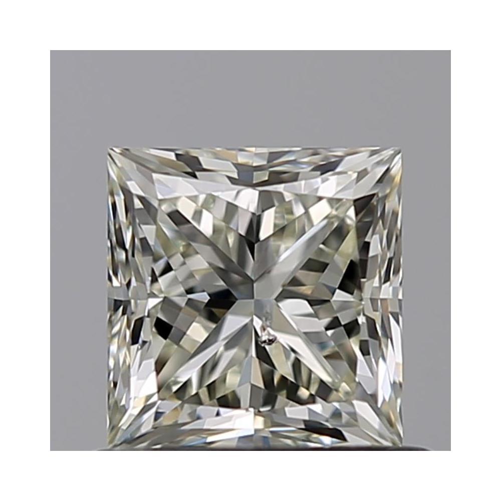 0.70 Carat Princess Loose Diamond, M, SI2, Ideal, GIA Certified