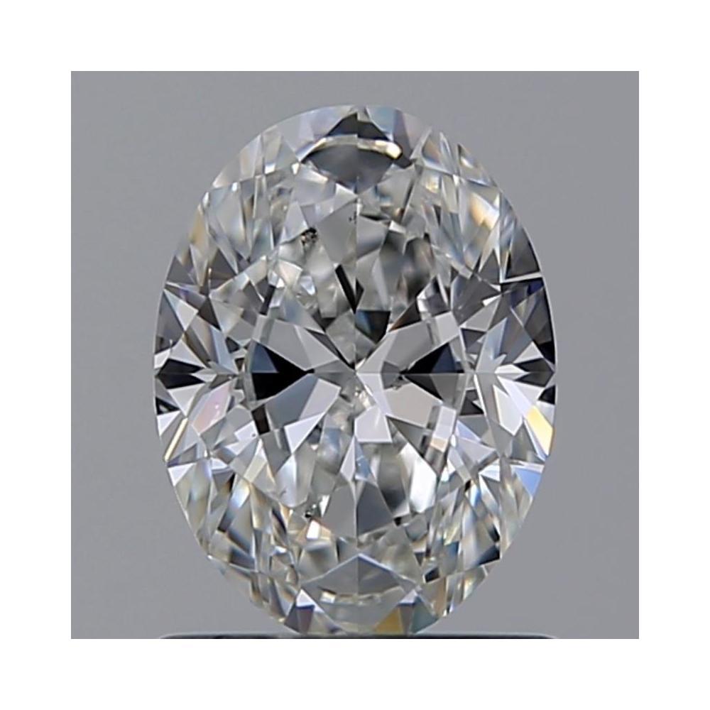 1.00 Carat Oval Loose Diamond, G, SI1, Super Ideal, GIA Certified | Thumbnail