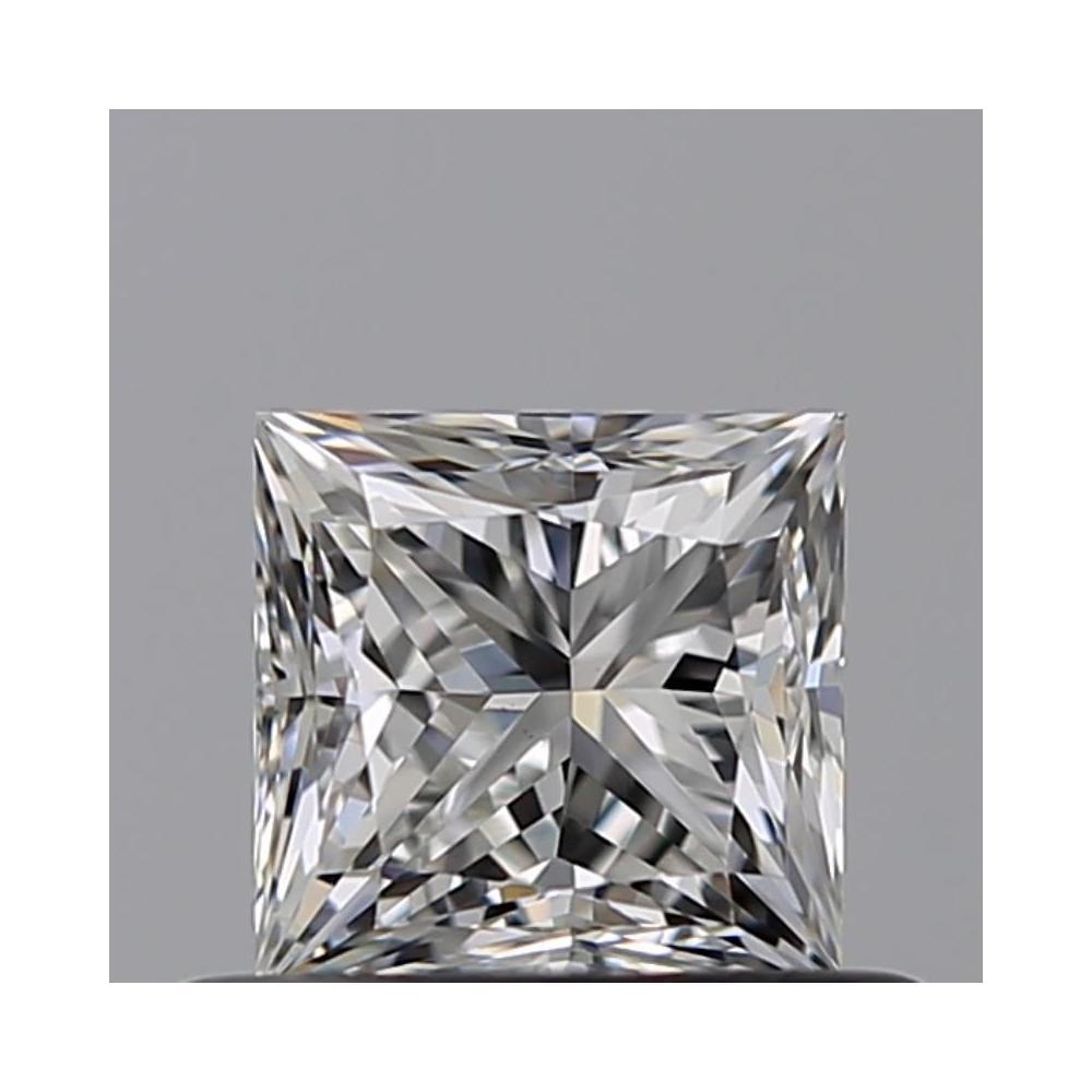 0.50 Carat Princess Loose Diamond, G, VVS2, Very Good, GIA Certified | Thumbnail