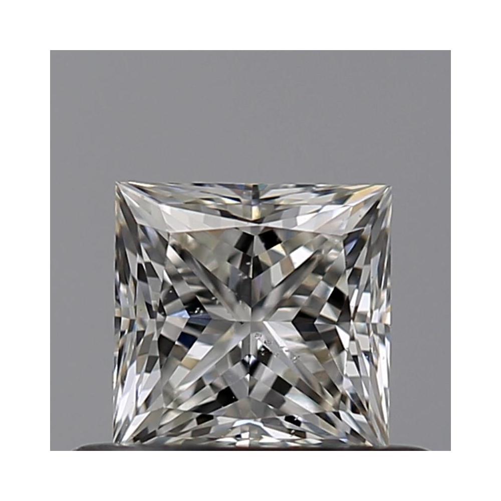 0.50 Carat Princess Loose Diamond, I, SI1, Ideal, GIA Certified | Thumbnail