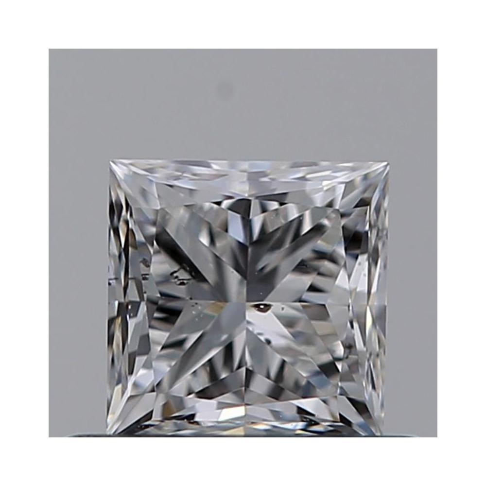 0.52 Carat Princess Loose Diamond, G, SI1, Ideal, GIA Certified