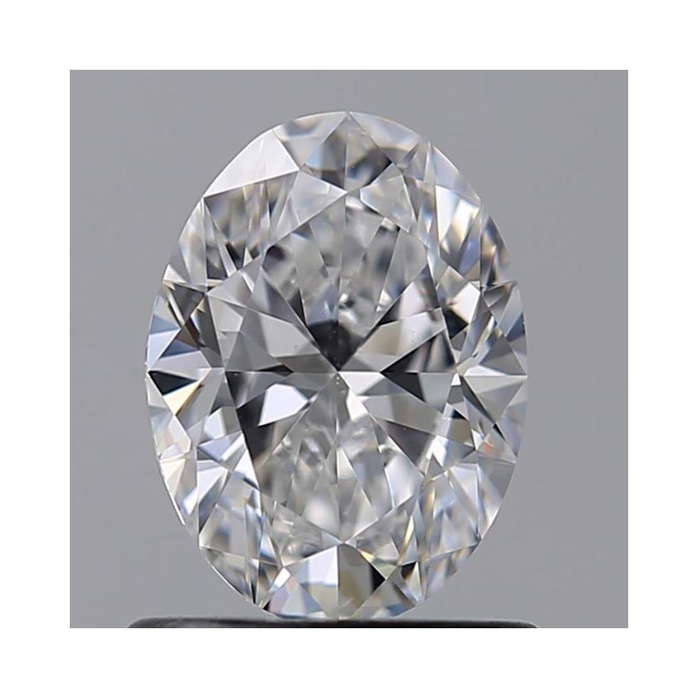0.72 Carat Oval Loose Diamond, D, VVS2, Super Ideal, GIA Certified | Thumbnail