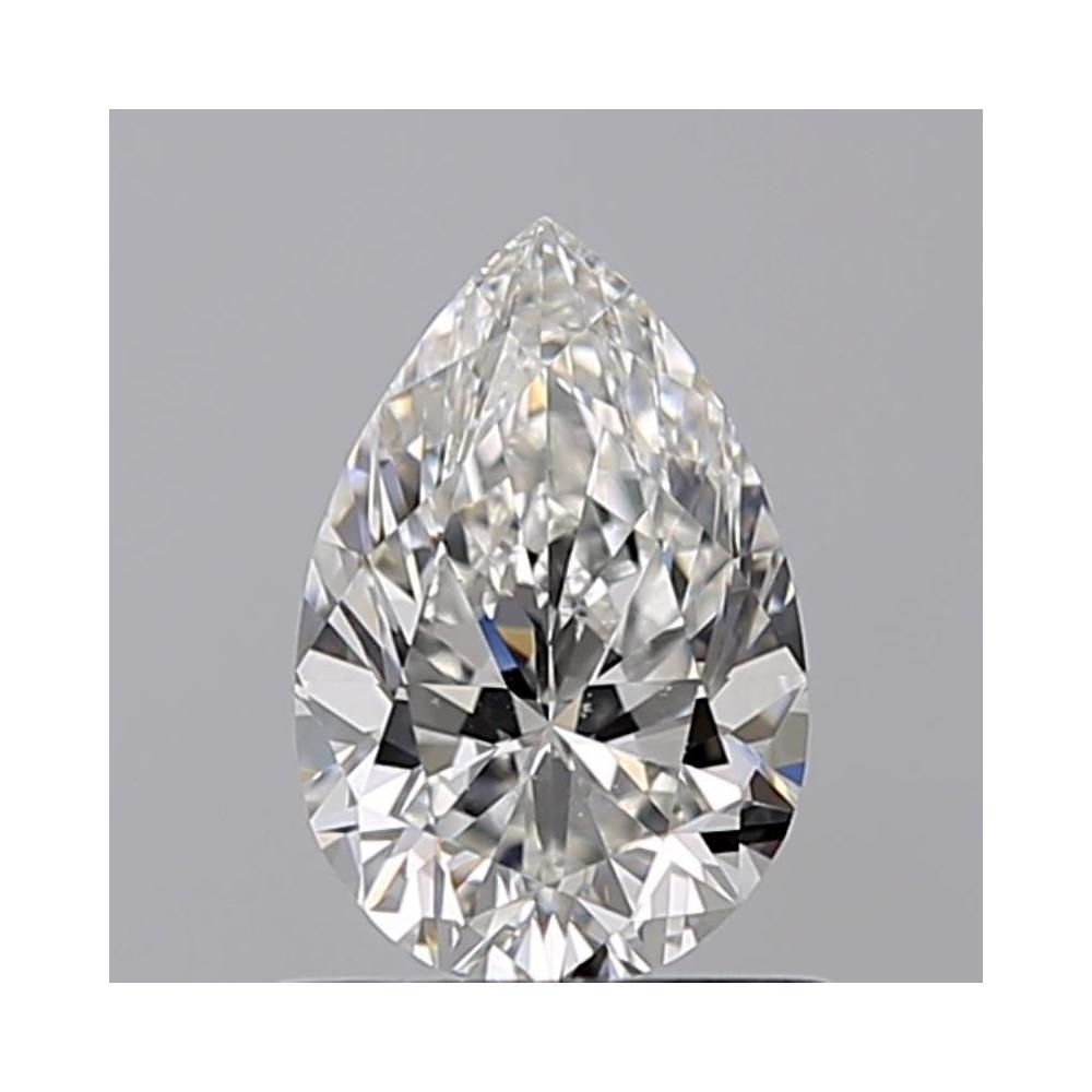 0.70 Carat Pear Loose Diamond, F, VS2, Ideal, GIA Certified