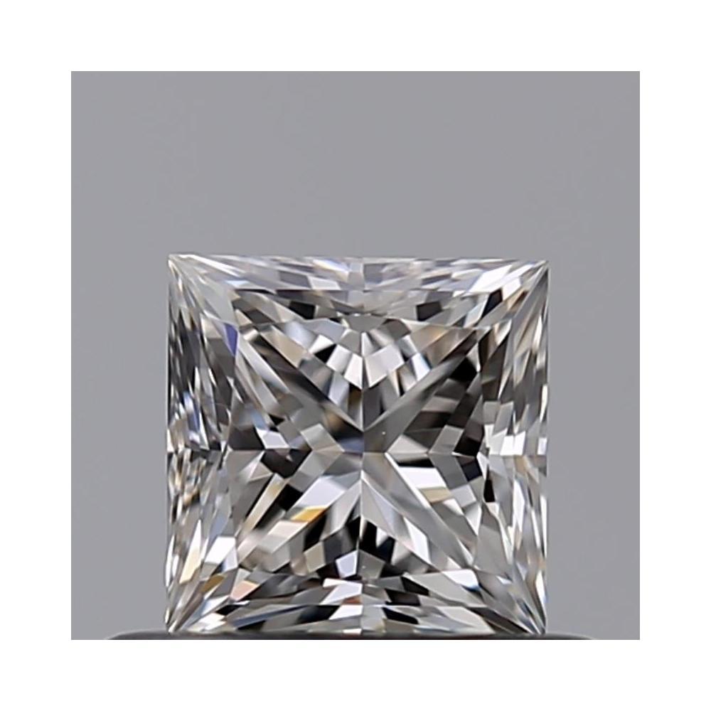 0.50 Carat Princess Loose Diamond, I, VS1, Excellent, GIA Certified | Thumbnail