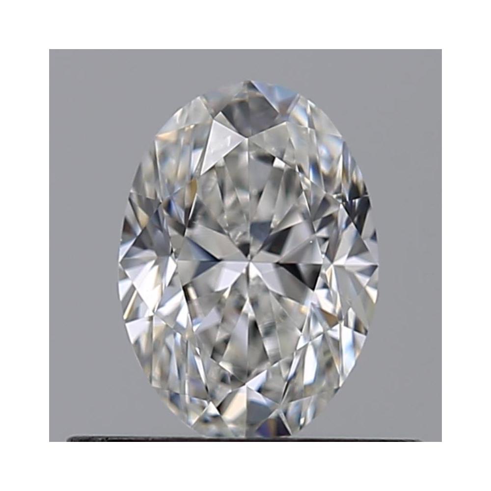 0.50 Carat Oval Loose Diamond, F, VVS1, Ideal, GIA Certified