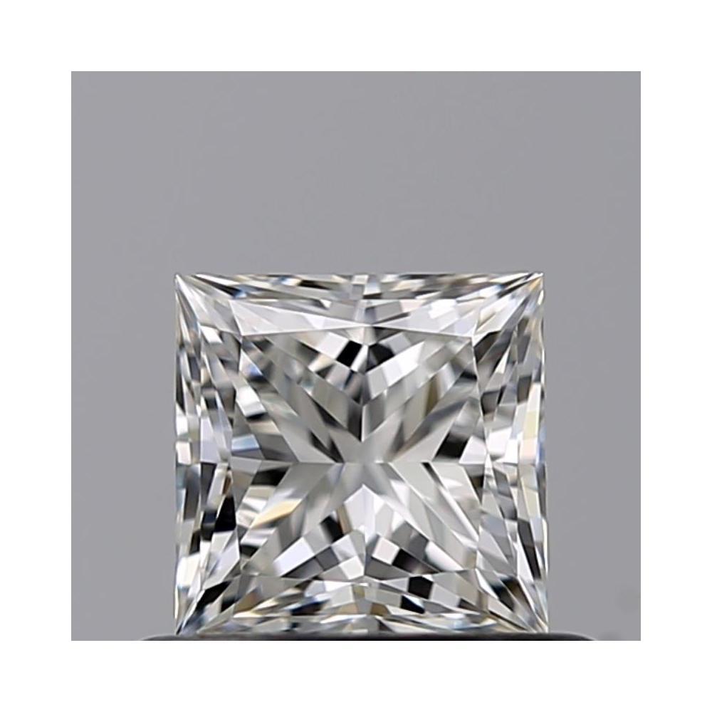 0.51 Carat Princess Loose Diamond, G, VVS2, Super Ideal, GIA Certified