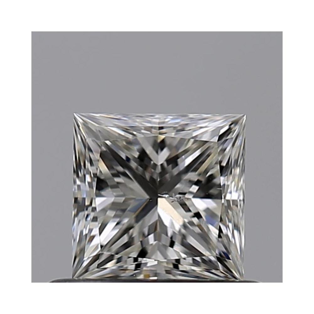 0.50 Carat Princess Loose Diamond, I, SI1, Excellent, GIA Certified