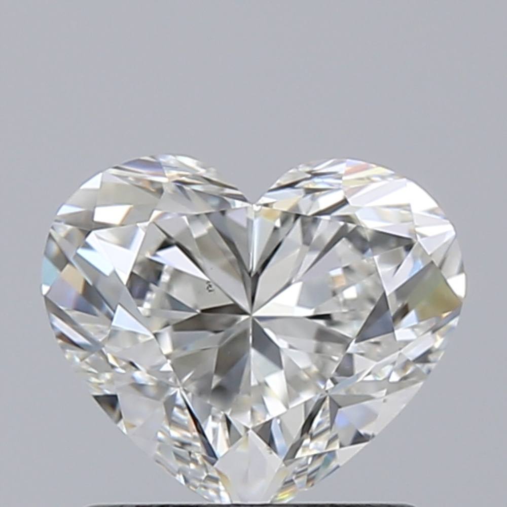 1.02 Carat Heart Loose Diamond, G, VS1, Super Ideal, GIA Certified | Thumbnail